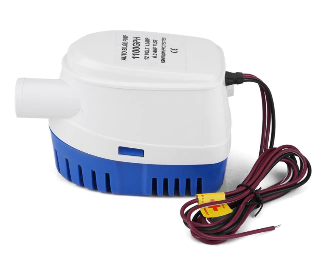 Automatic Bilge Pump 1100GPH Boat 12V Marine Automatic Submersible